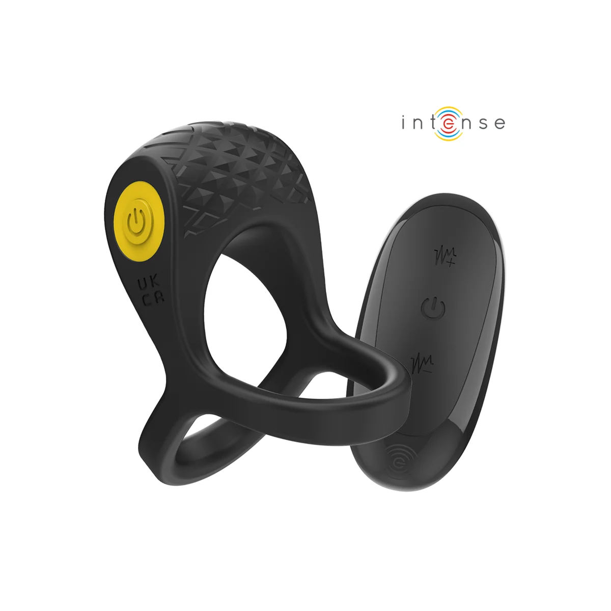 Alex Vibrator Doppel-Penisring 10 Vibrationen Schwarz von Intense Couples Toys kaufen | Fesselliebe