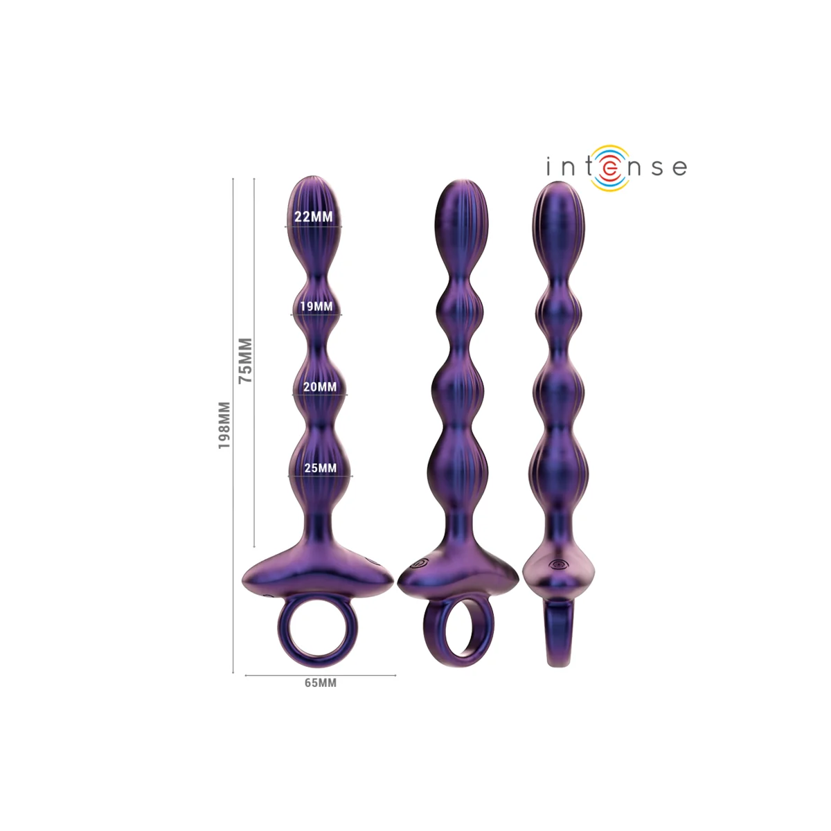 Jackie Vibrierender Analstecker Modell 1 mit Fernbedienung von Intense Anal Toys kaufen | Fesselliebe