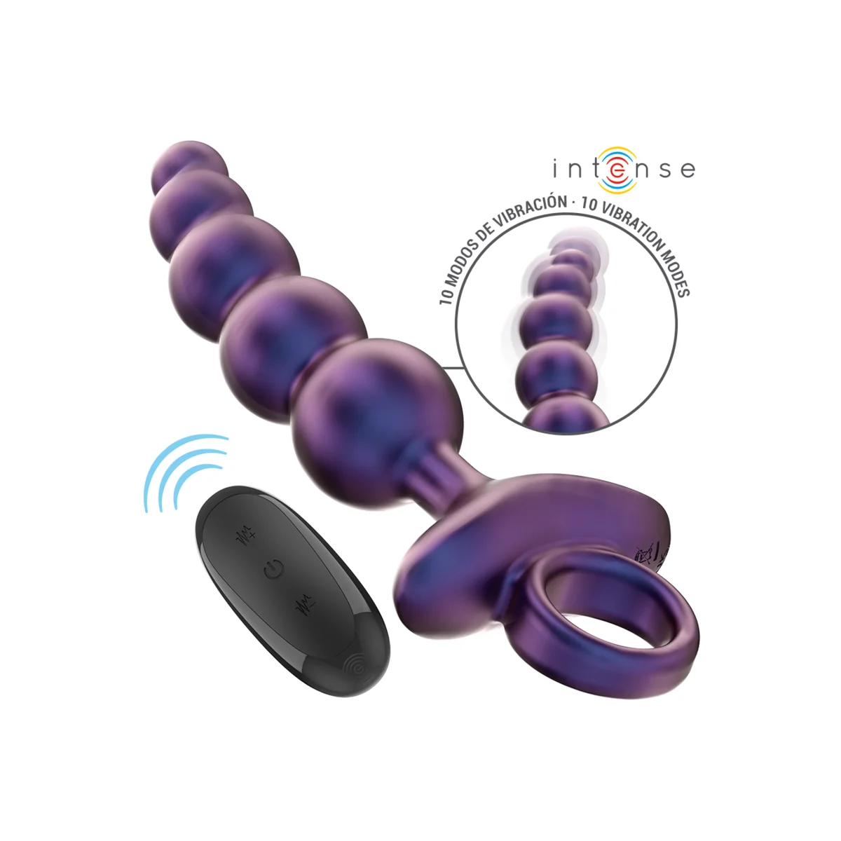 Tito Vibrierender Analstecker Modell 3 mit Fernbedienung von Intense Anal Toys kaufen | Fesselliebe