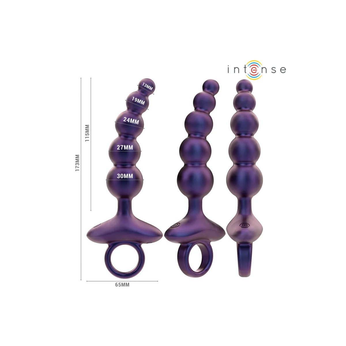 Tito Vibrierender Analstecker Modell 3 mit Fernbedienung von Intense Anal Toys kaufen | Fesselliebe