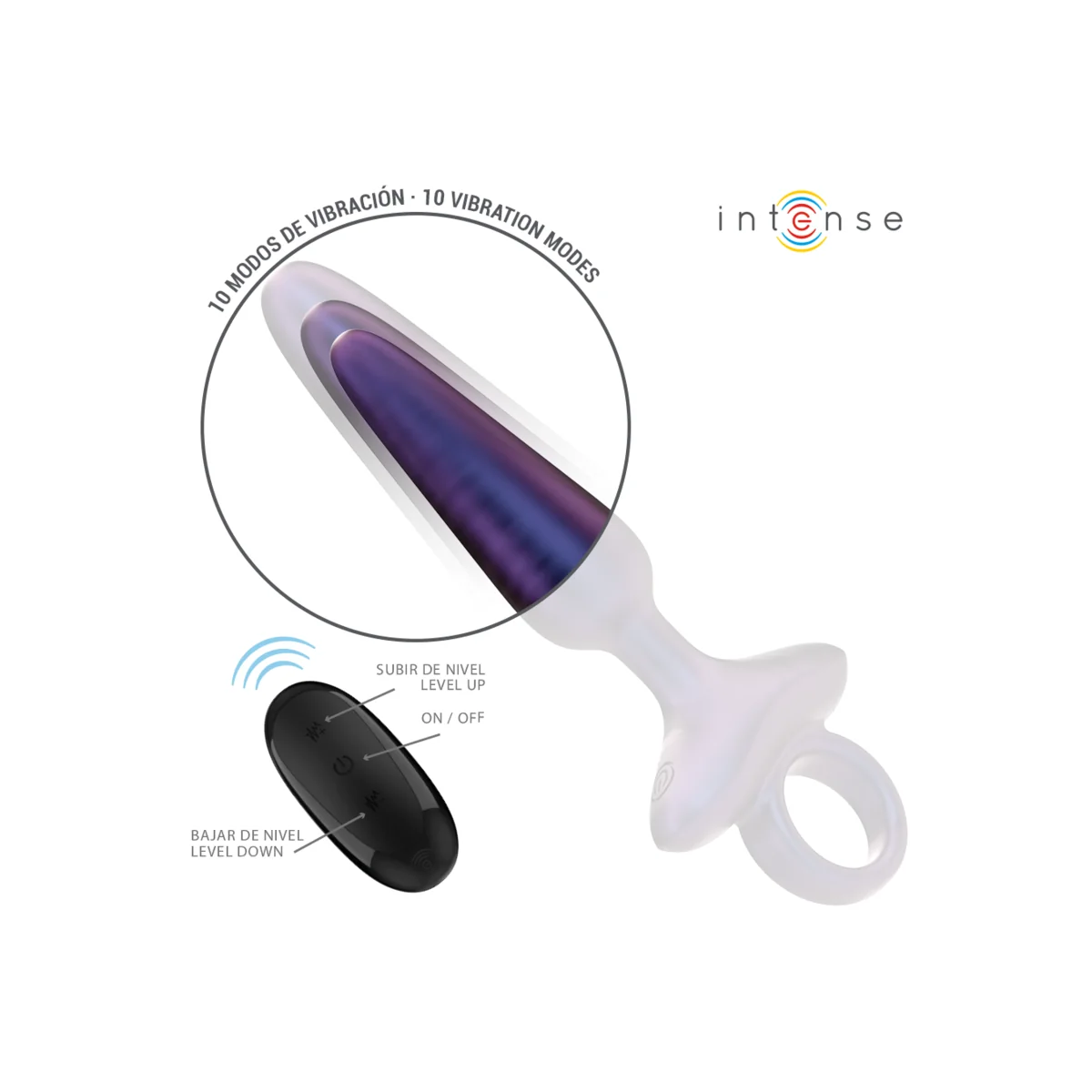 Marlon Vibrierender Analstecker Modell 4 mit Fernbedienung von Intense Anal Toys kaufen | Fesselliebe