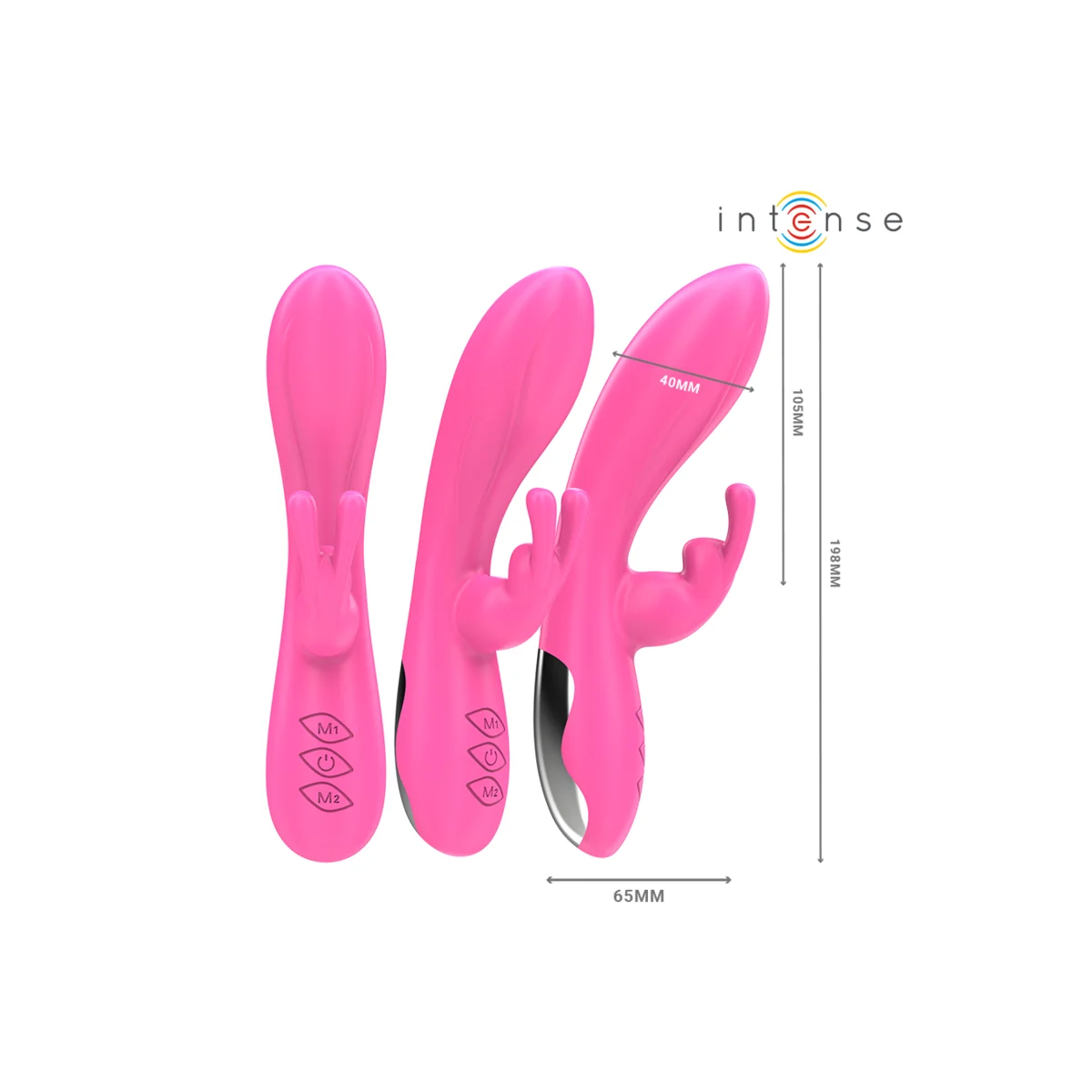 Randall Rabbit Vibrator 10 Vibrationen Rosa von Intense Fun kaufen | Fesselliebe