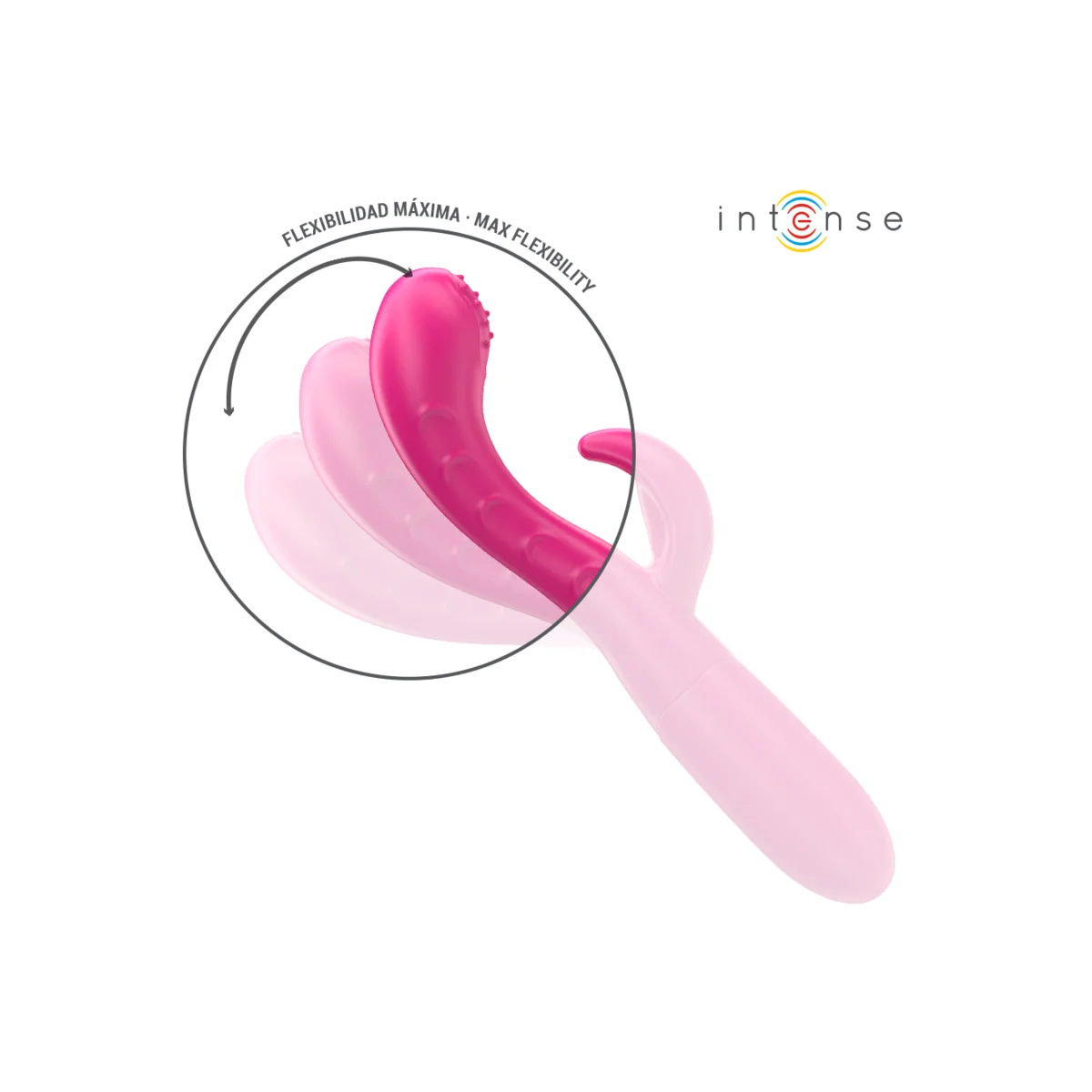 Amara Vibrator mit Stimulierender Zunge 10 Vibrationen Rosa von Intense Fun kaufen | Fesselliebe
