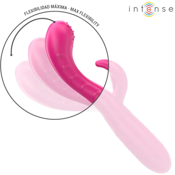 Amara Vibrator mit Stimulierender Zunge 10 Vibrationen Rosa von Intense Fun kaufen | Fesselliebe