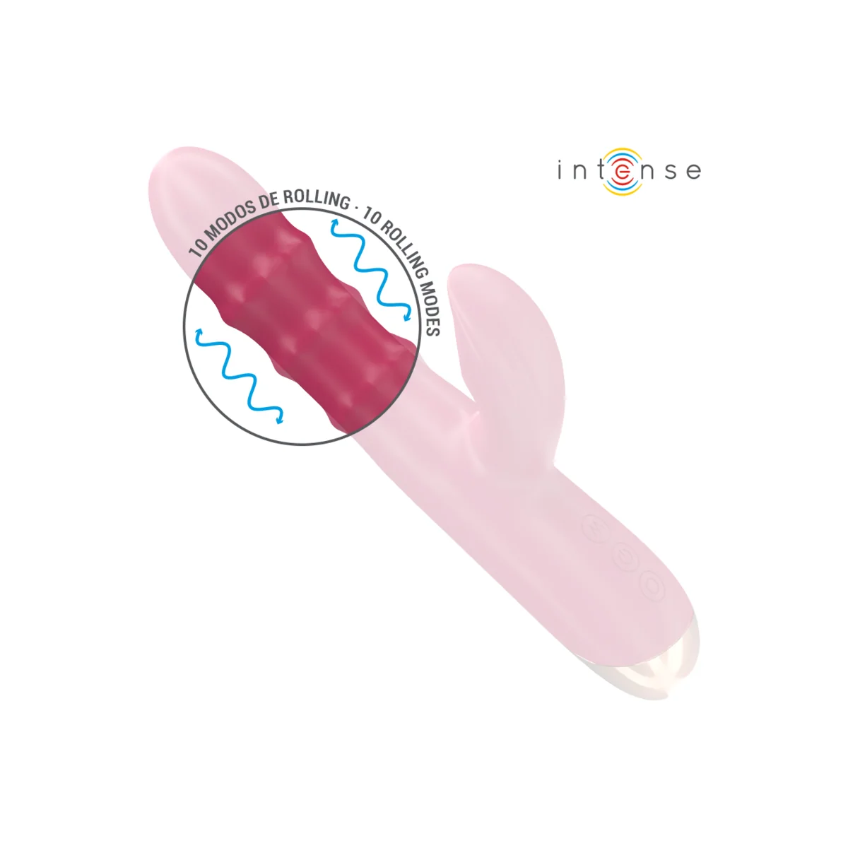 Chloe Multifunktionsvibrator 3 in 1 Rot von Intense Fun kaufen | Fesselliebe