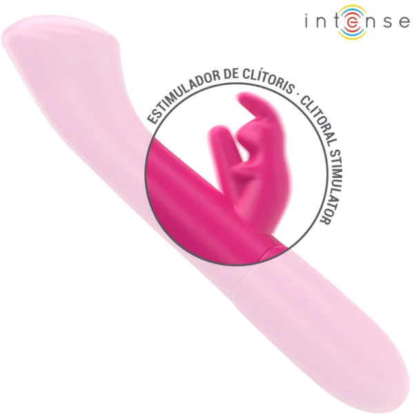 Julieta Rabbit Vibrator 18,6 cm 10 Vibrationen Rosa von Intense Fun kaufen | Fesselliebe