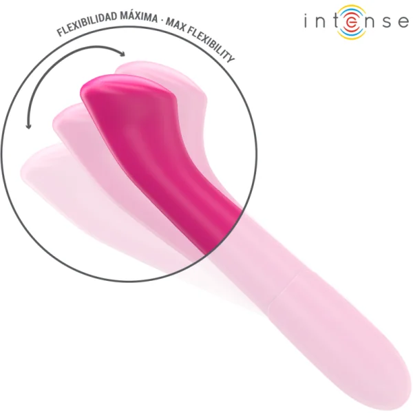 Paty Vibrator 19 cm Flexibel 10 Vibrationen Modell 2 Rosa von Intense Fun kaufen | Fesselliebe