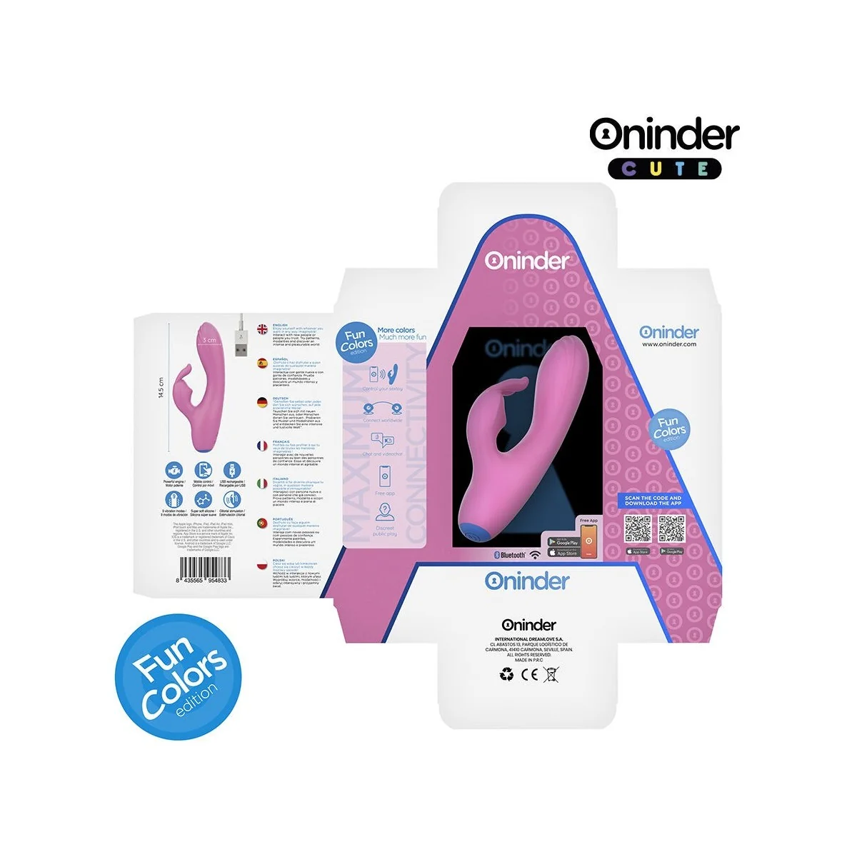 LOVE BUNNY VIBRATOR G-SPOT CLITORIS - KOSTENLOSE WELTWEITE APP VON ONINDER CUTE