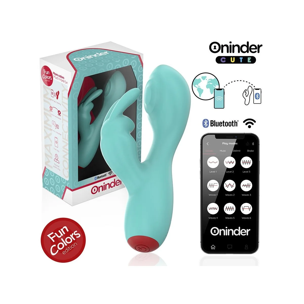 LOVE BUNNY G-SPOT KLITORALVIBRATOR - KOSTENLOSE WELTWEITE APP VON ONINDER CUTE