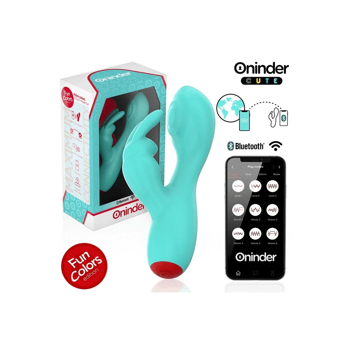 LOVE BUNNY G-SPOT KLITORALVIBRATOR - KOSTENLOSE WELTWEITE APP VON ONINDER CUTE