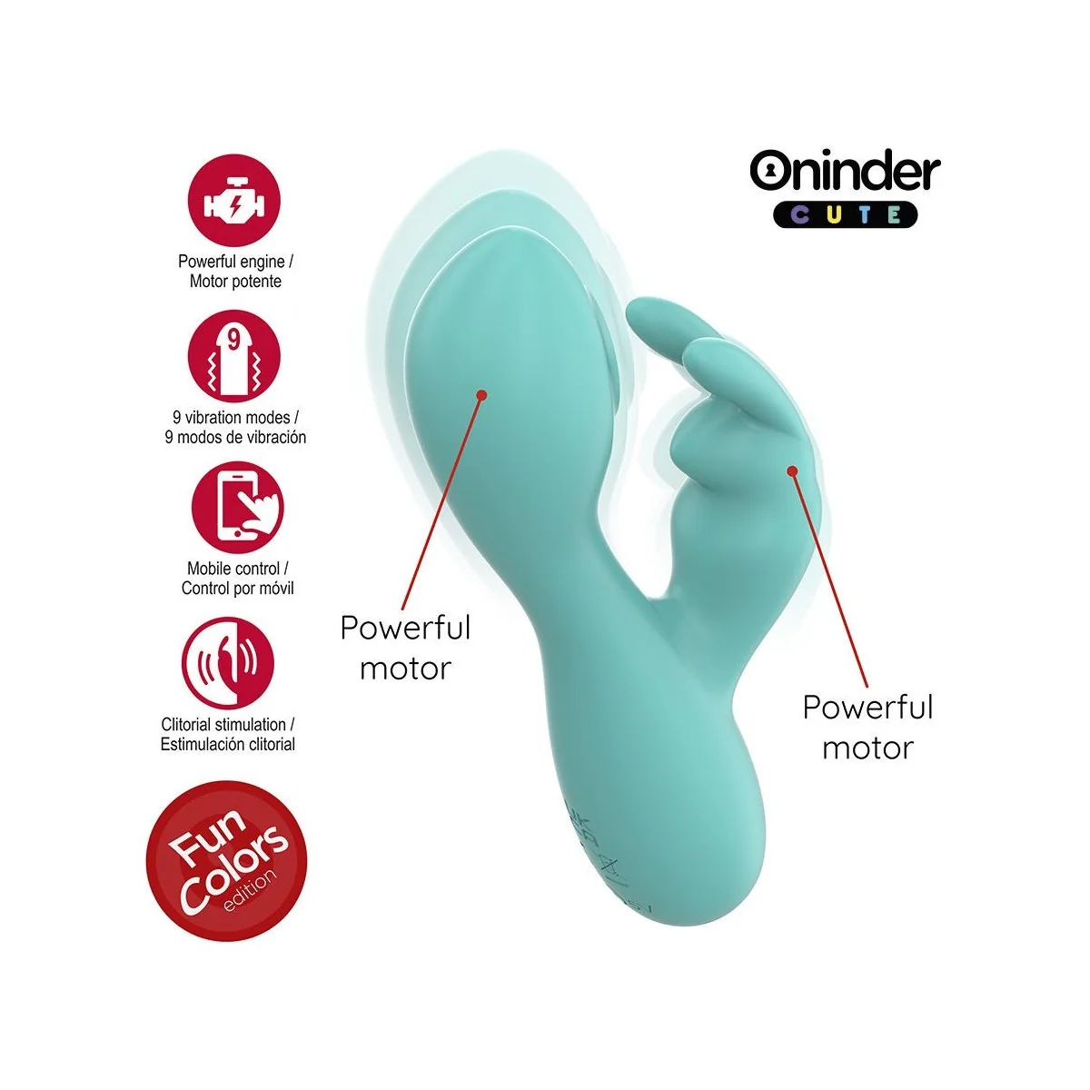 LOVE BUNNY G-SPOT KLITORALVIBRATOR - KOSTENLOSE WELTWEITE APP VON ONINDER CUTE
