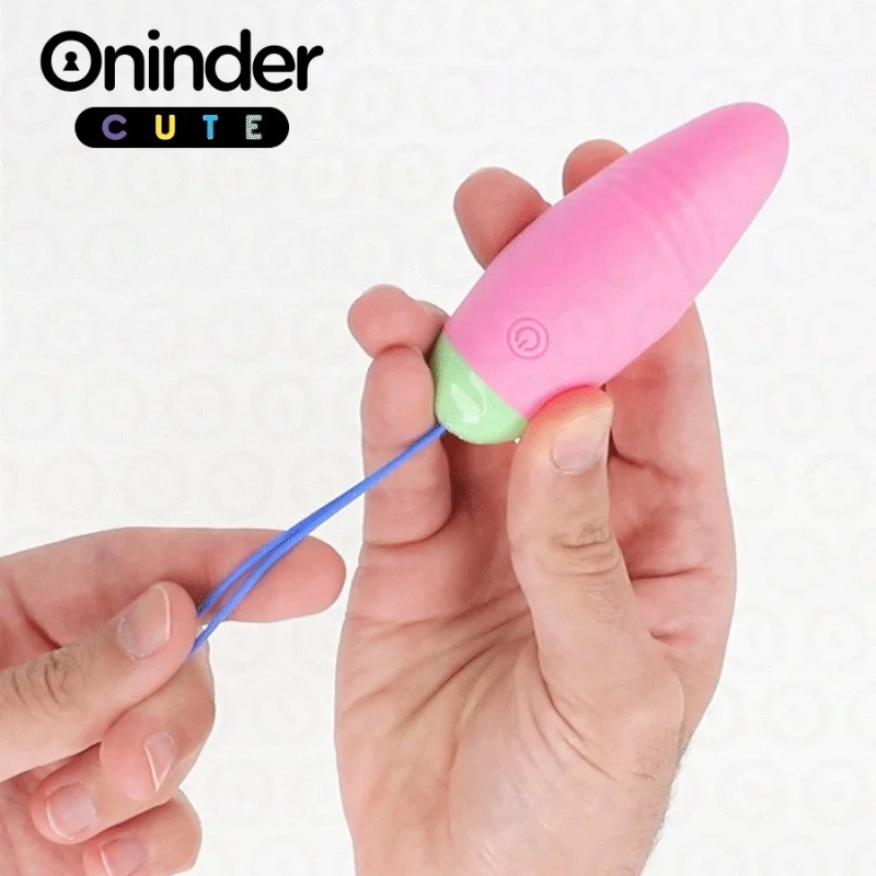 LOVE PLEASURE VIBRO-ROTIERENDES EI 360° SILIKON - KOSTENLOSE WELTWEITE APP VON ONINDER CUTE 2