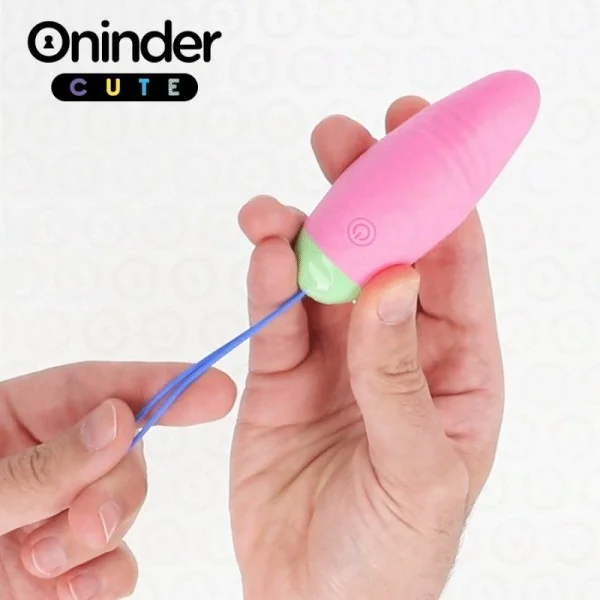 LOVE PLEASURE VIBRO-ROTIERENDES EI 360° SILIKON - KOSTENLOSE WELTWEITE APP VON ONINDER CUTE