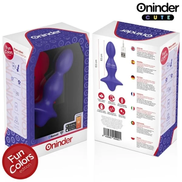 LOVE BUTT VIBRIERENDER ANALPLUG-DILATATOR - KOSTENLOSE WELTWEITE APP VON ONINDER CUTE