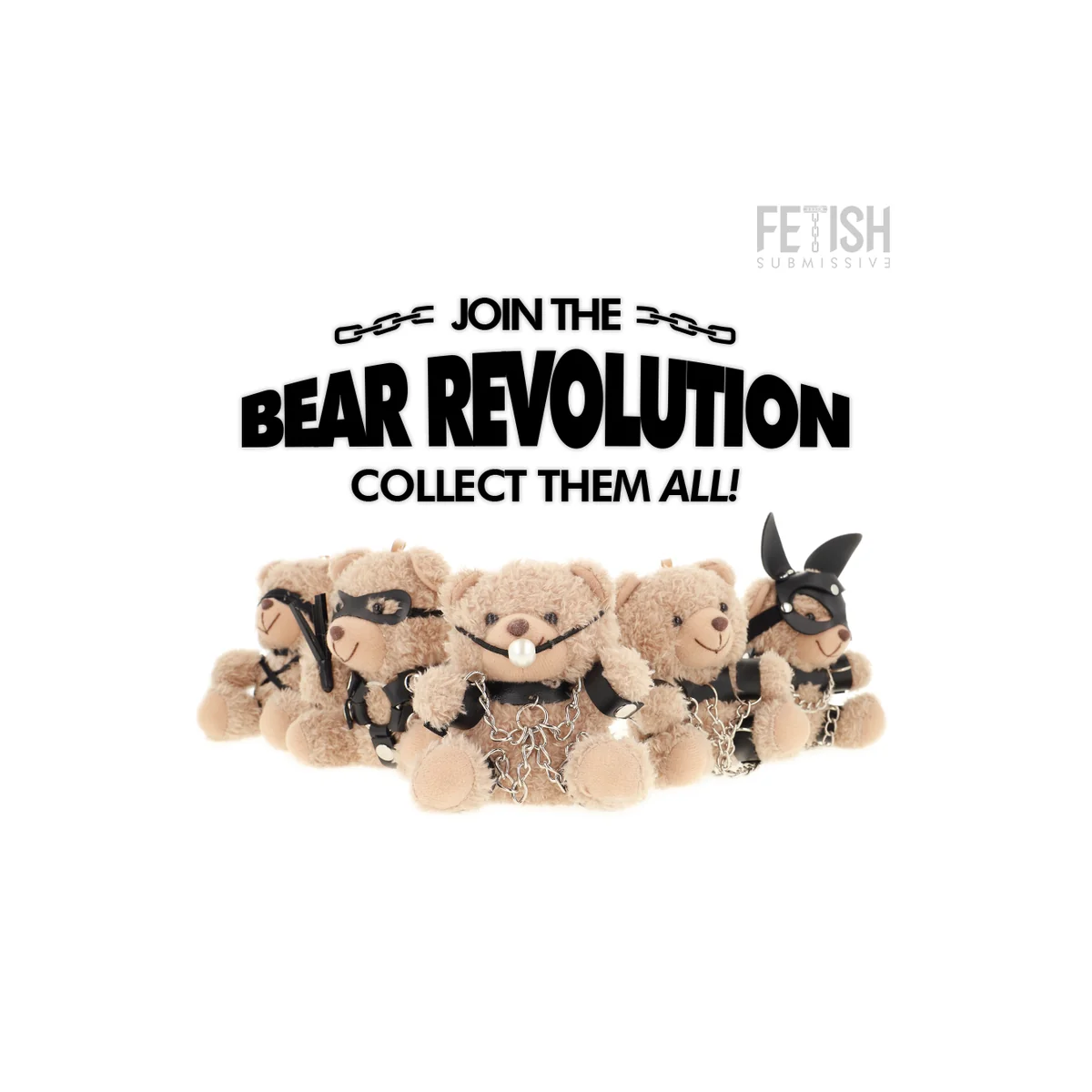 Fozzie Teddybär Bdsm Modell 3 von Fetish Submissive Rebel Toys kaufen | Fesselliebe