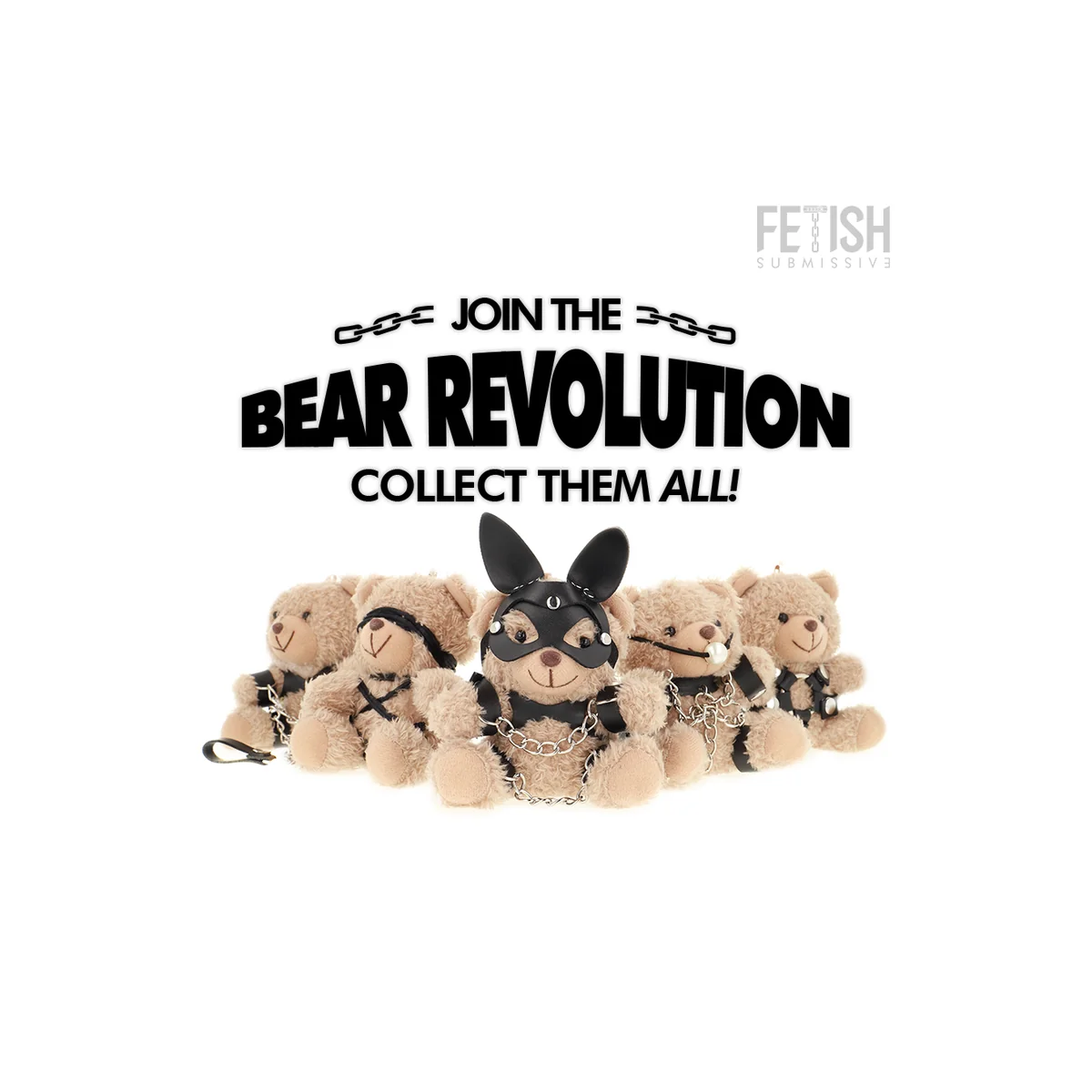 Mishka Teddybär Bdsm Modell 5 von Fetish Submissive Rebel Toys kaufen | Fesselliebe