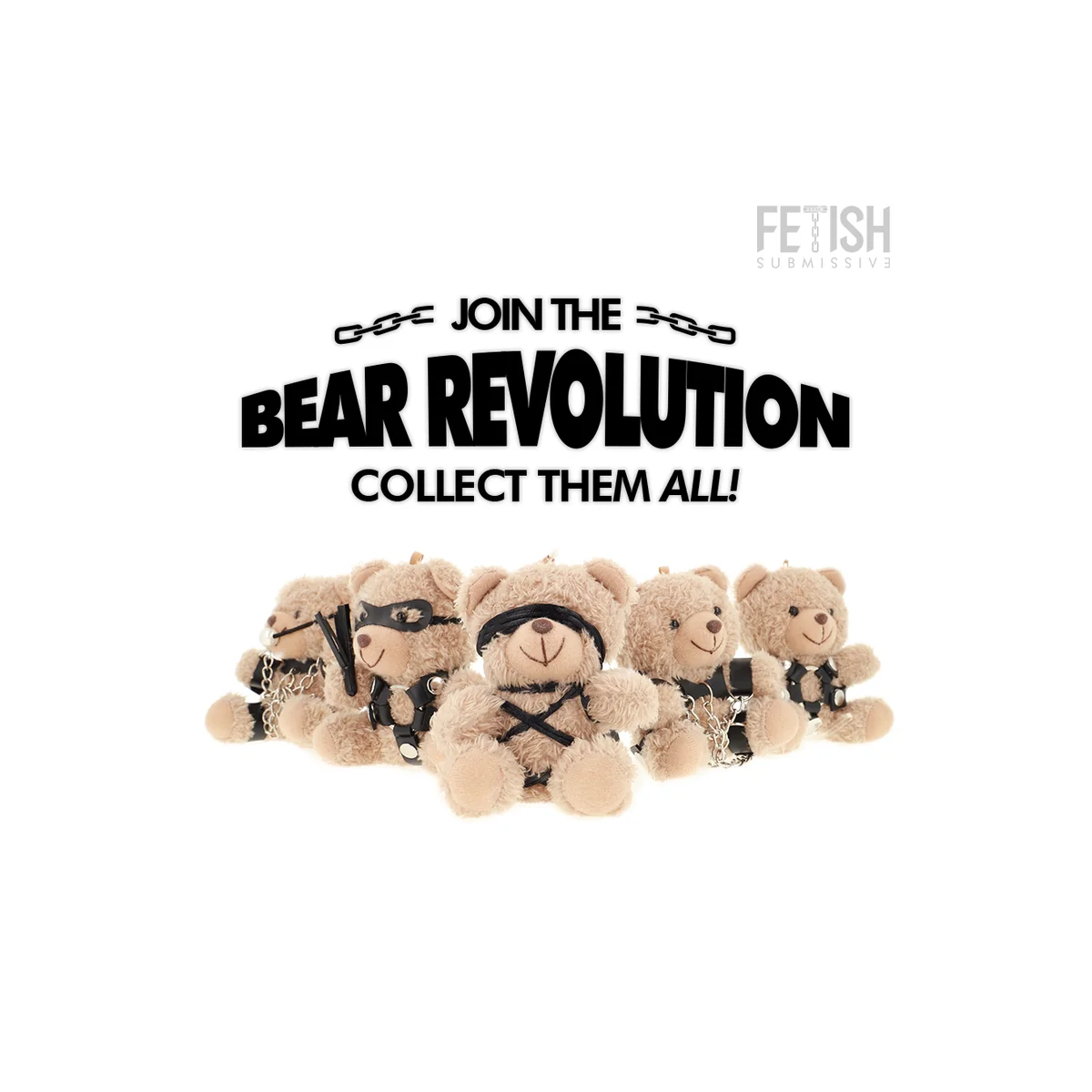 Winnie Teddybär Bdsm Modell 6 von Fetish Submissive Rebel Toys kaufen | Fesselliebe