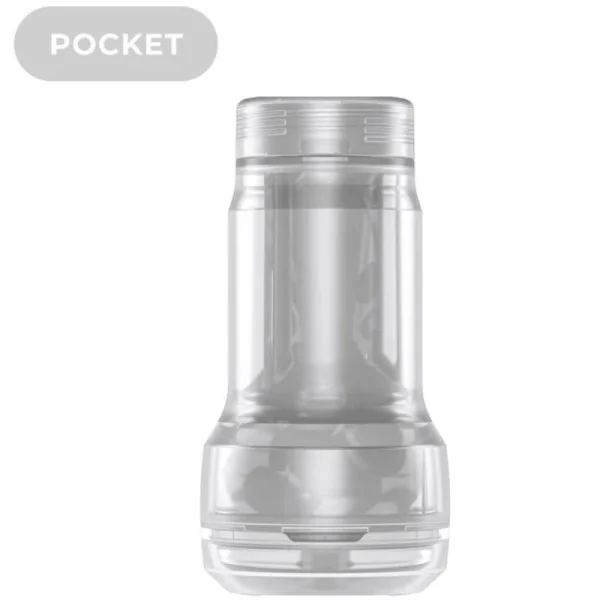 Feel Pocket Stroker Kristall von Kiiroo Transparent von Kiiroo kaufen | Fesselliebe