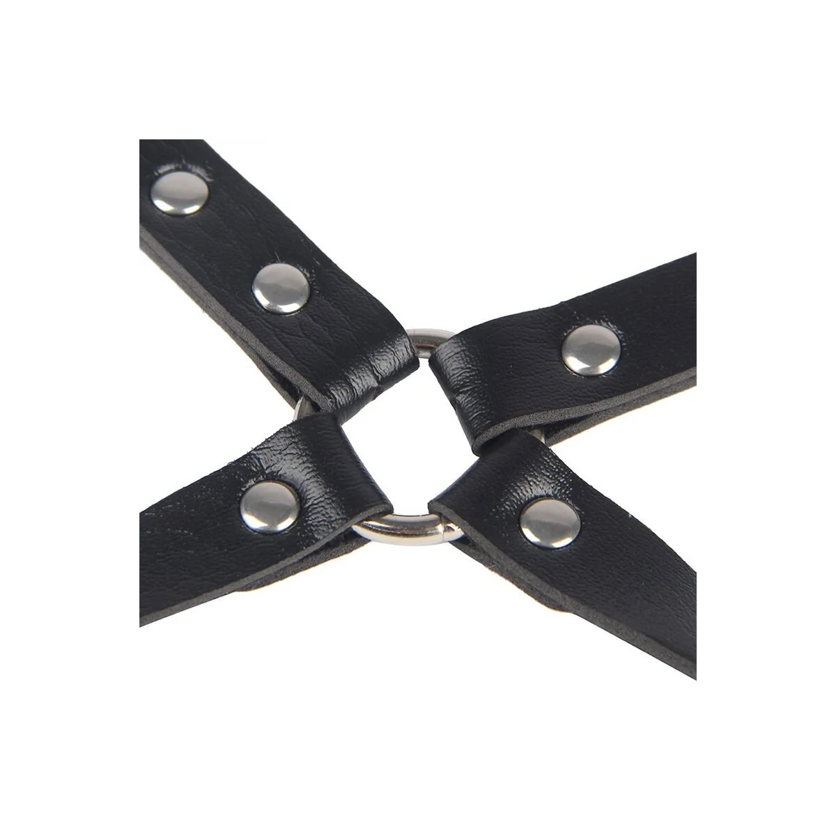 953690 Handschellen mit Bondage-Gürtel Schwarz One Size (S-L) von Subblime Fetish kaufen | Fesselliebe