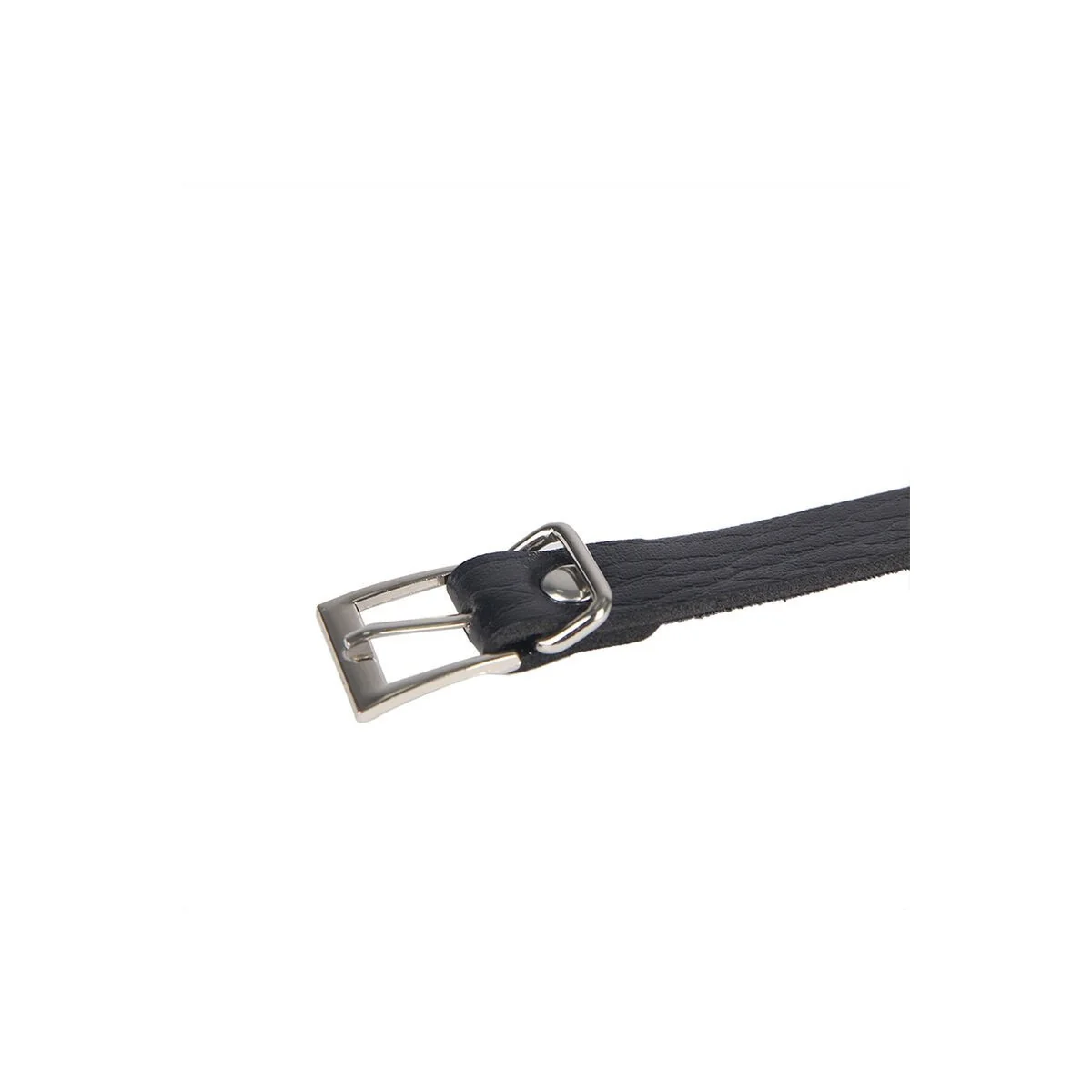 953713 Punk Bondage Gürtel Metallschnalle Schwarz One Size (S-L) von Subblime Fetish kaufen | Fesselliebe