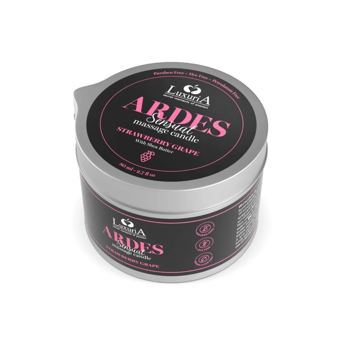 Traubenmassagekerze von Intimateline kaufen | Fesselliebe