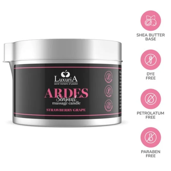 Traubenmassagekerze von Intimateline kaufen | Fesselliebe