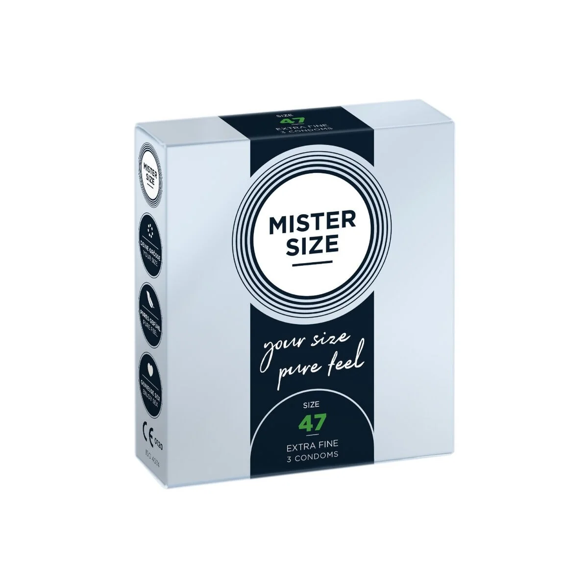 Kondome Größe Xs 47 Mm (3 Stück) von Mister Size kaufen | Fesselliebe