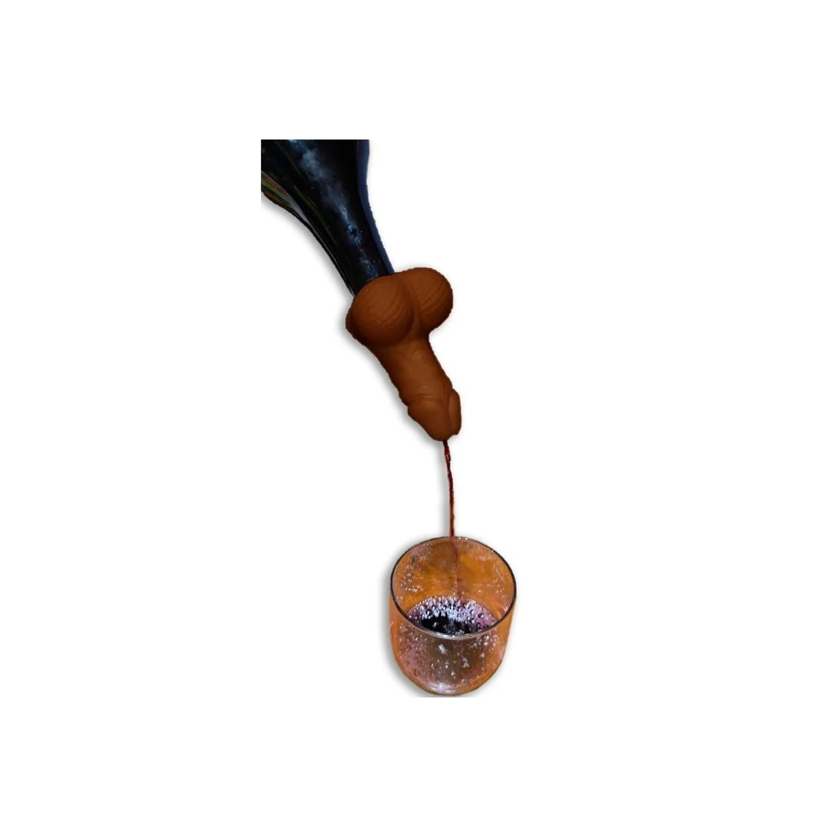 Weinkaraffe in Penisform für Mulatte von Diablo Picante kaufen | Fesselliebe