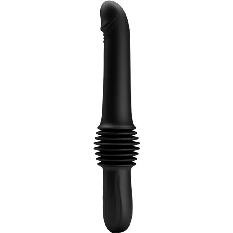 Pazuzu Vibrator 3 Stossmodi Schwarz von Pretty Love kaufen | Fesselliebe 2