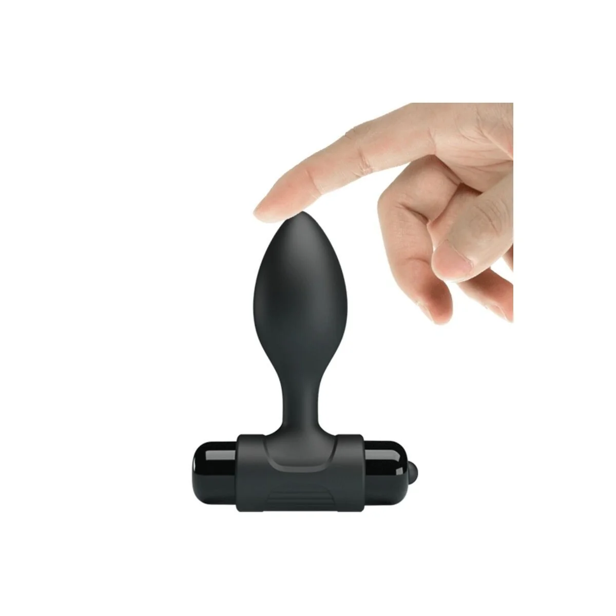 Vibra Butt 10 Vibrationen Analstecker Schwarz von Pretty Love kaufen | Fesselliebe
