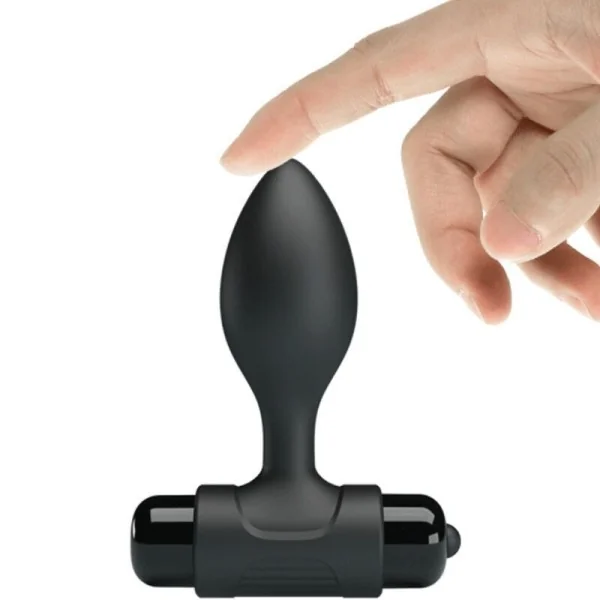 Vibra Butt 10 Vibrationen Analstecker Schwarz von Pretty Love kaufen | Fesselliebe