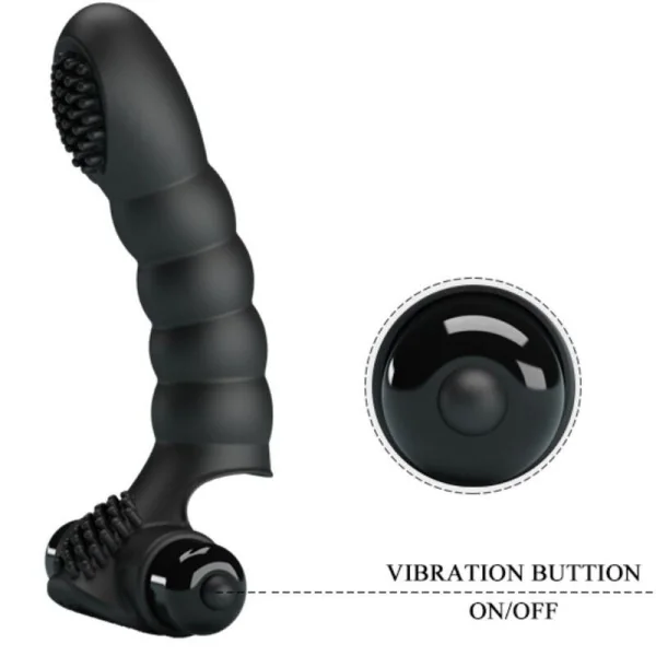 Alexander Fingervibrator 10 Vibrationen Schwarz von Pretty Love kaufen | Fesselliebe