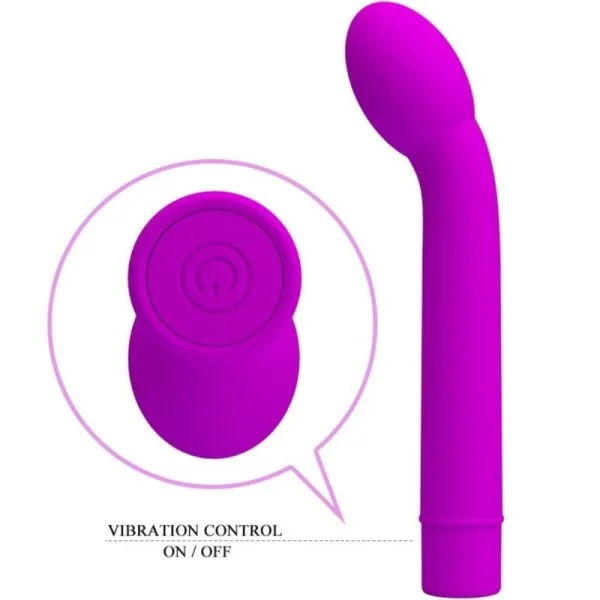 Logan G-Spot Vibrator 10 Vibrationen Lila von Pretty Love kaufen | Fesselliebe