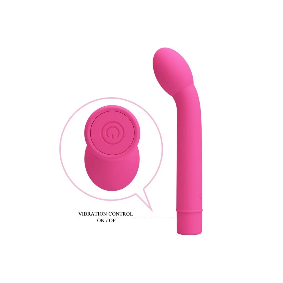 Logan G-Spot Vibrator 10 Vibrationen Rosa von Pretty Love kaufen | Fesselliebe