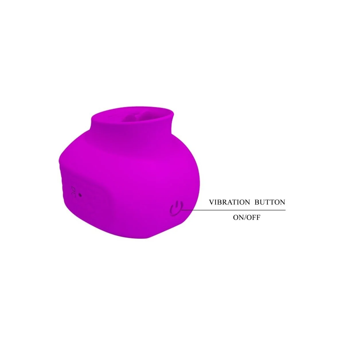 Estelle Zungen-Klitoris-Stimulator 12 Vibrationen Lila von Pretty Love kaufen | Fesselliebe