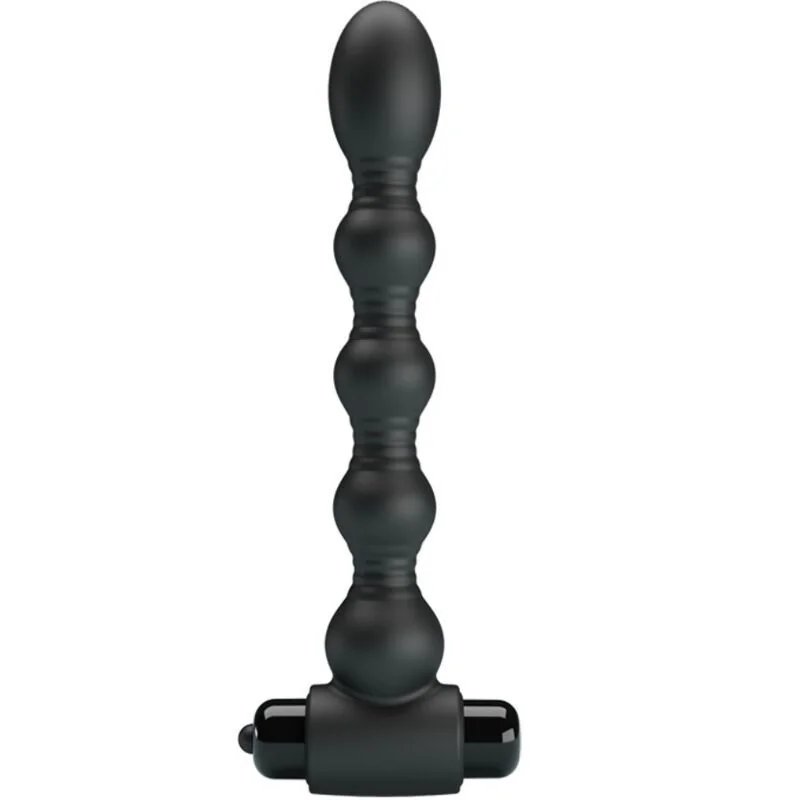 Lynn Silikon Anal Plug 10 Vibrationen Schwarz von Pretty Love kaufen | Fesselliebe