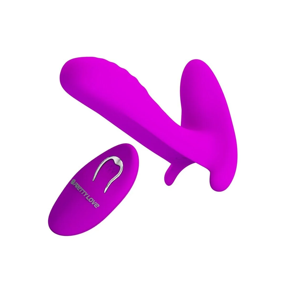 Massager & Vibrator 12 Vibrationen mit Fernbedienung Lila von Pretty Love kaufen | Fesselliebe
