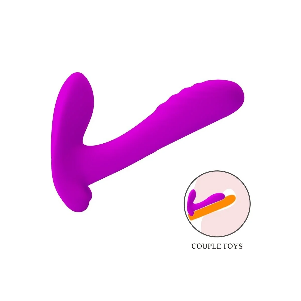 Massager & Vibrator 12 Vibrationen mit Fernbedienung Lila von Pretty Love kaufen | Fesselliebe