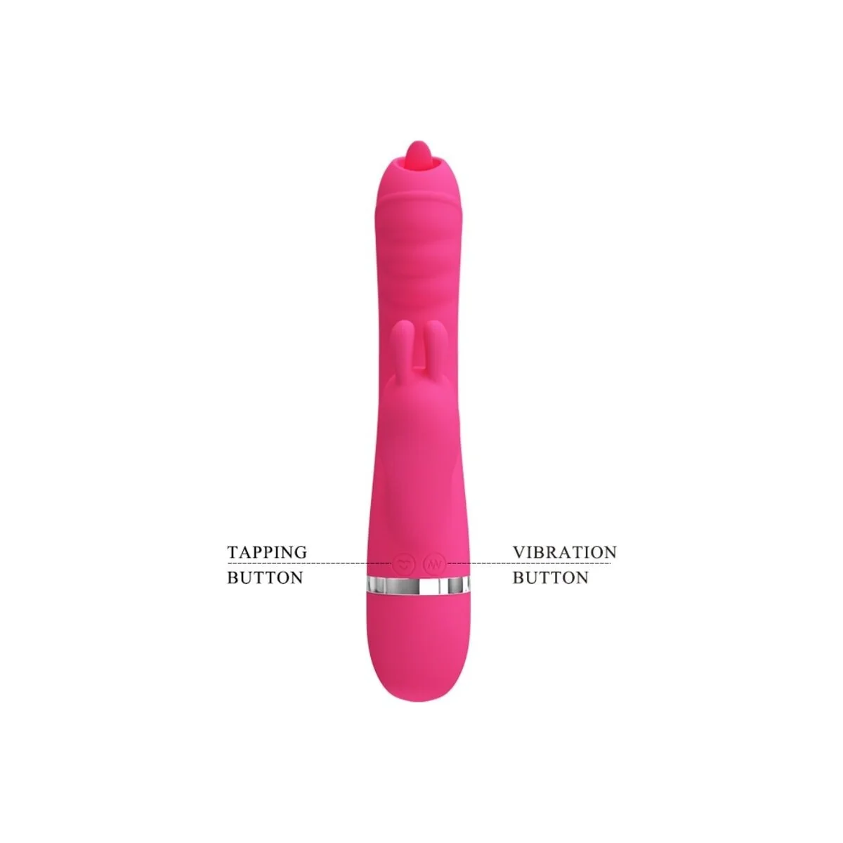 Phoenix Multifunktions-Kaninchenvibrator Rosa von Pretty Love kaufen | Fesselliebe