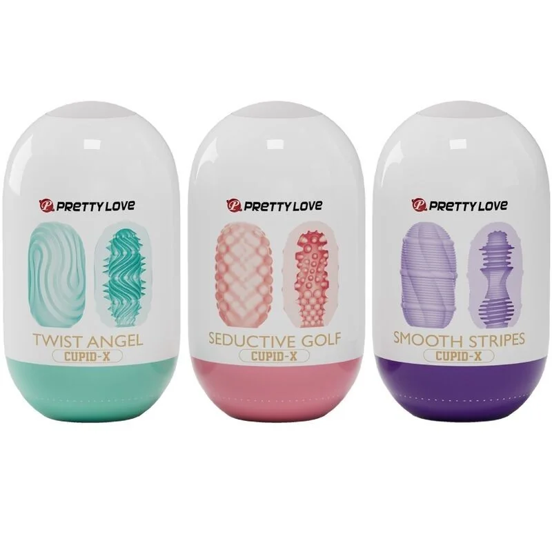 Cupid X 18 Männliche Masturbatoren Verschiedene Texturen von Pretty Love kaufen | Fesselliebe 2