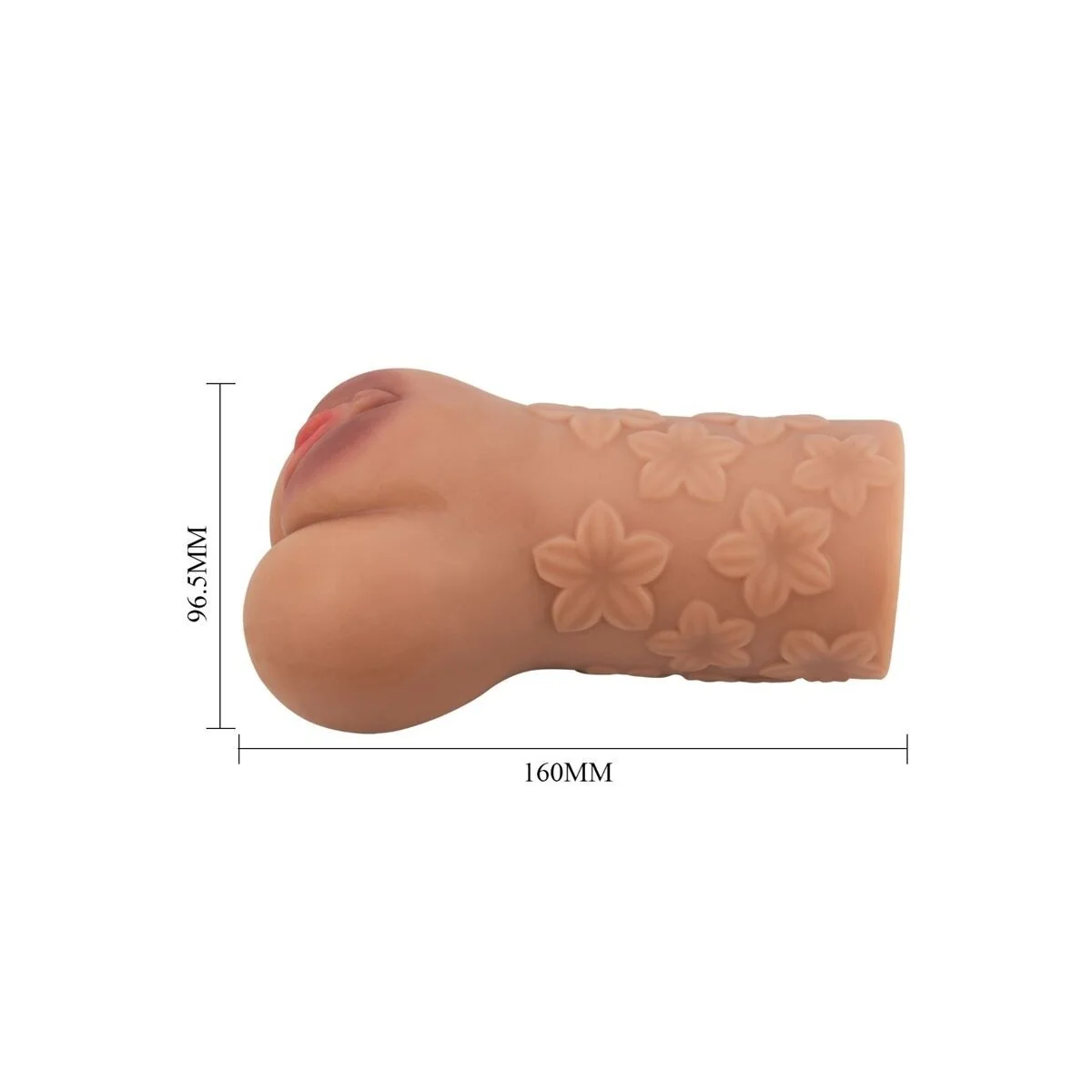 Scarlet Vagina und Anus Design mit Blumenfleisch von Crazy Bull kaufen | Fesselliebe