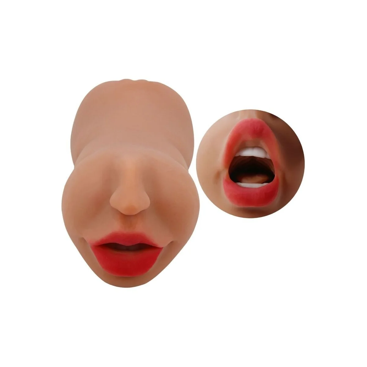 Zoey Doppelmasturbator Mund & Vagina Fleisch von Crazy Bull kaufen | Fesselliebe