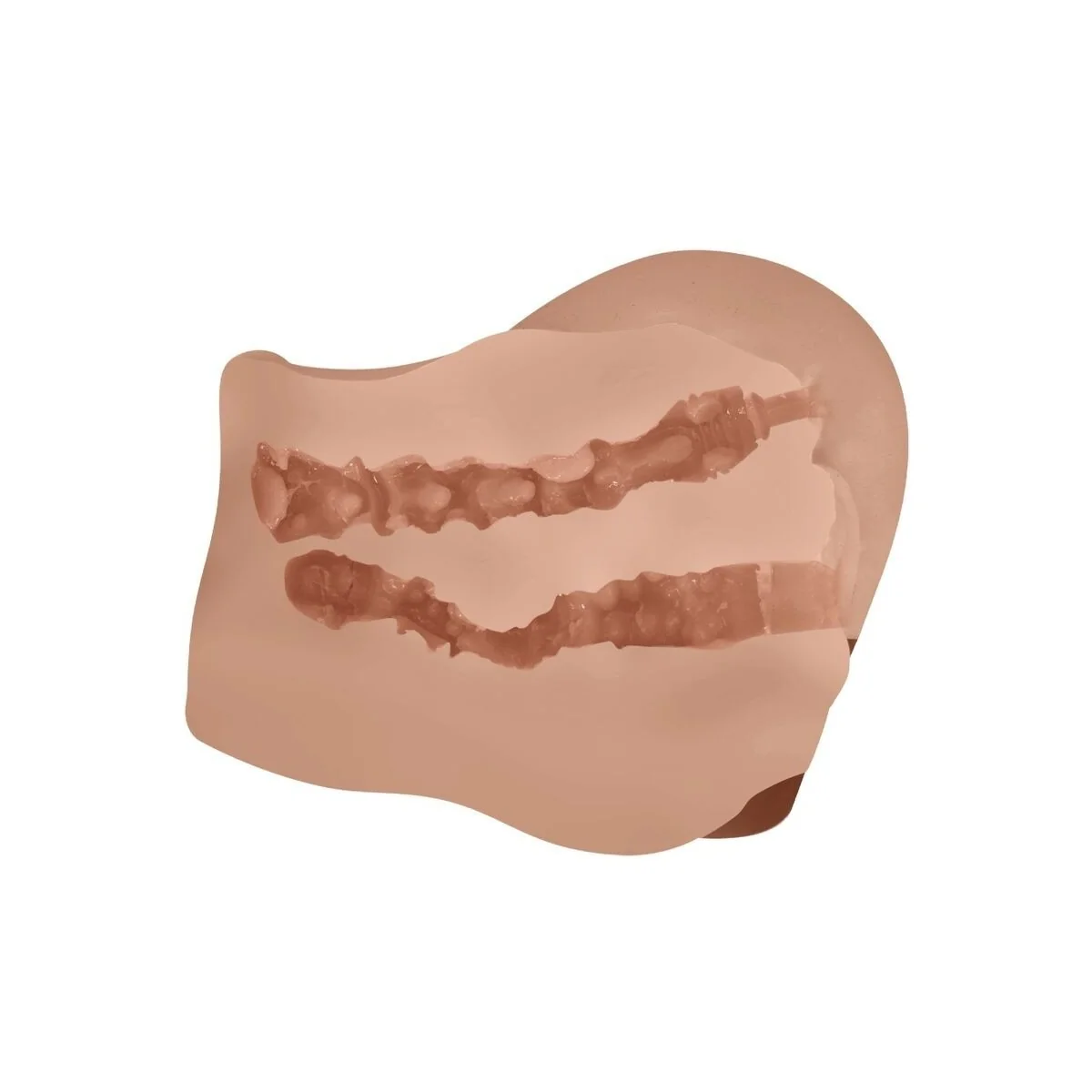 Mila Vibrator Butt mit realistischer Vagina und Anus Flesh Control mit Fernbedienung von Crazy Bull kaufen | Fesselliebe