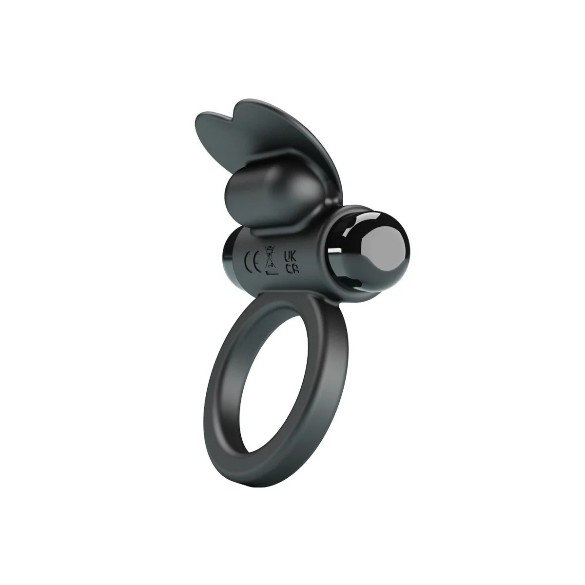 Debonaire Vibrationsring Kaninchen 10 Vibrationen Schwarz von Pretty Love kaufen | Fesselliebe