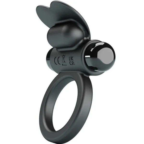 Debonaire Vibrationsring Kaninchen 10 Vibrationen Schwarz von Pretty Love kaufen | Fesselliebe