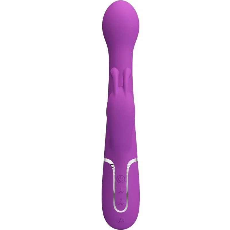 Dejon 3 in 1 Multifunktions-Rabbit-Vibrator Lila von Pretty Love kaufen | Fesselliebe 2
