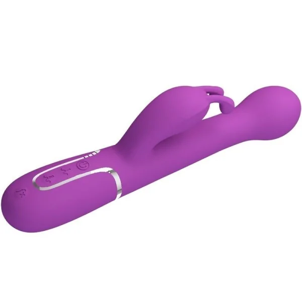 Dejon 3 in 1 Multifunktions-Rabbit-Vibrator Lila von Pretty Love kaufen | Fesselliebe