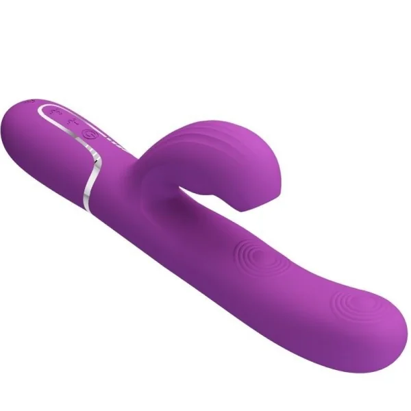 Perlita 3 in 1 Multifunktions-Rabbit-Vibrator Lila von Pretty Love kaufen | Fesselliebe