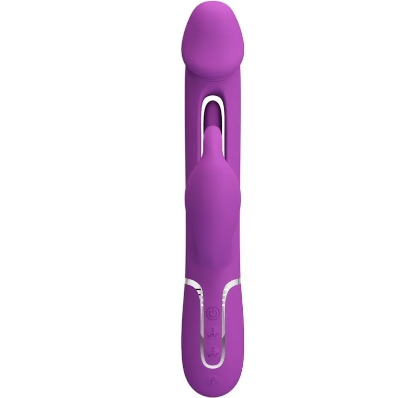Kampas 3 in 1 Multifunktions-Rabbit-Vibrator Lila von Pretty Love kaufen | Fesselliebe 2