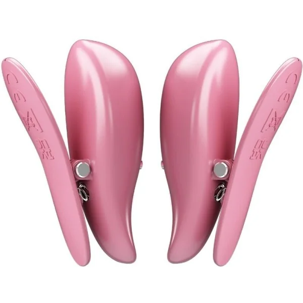 Cailey Nippelklemmen 10 Vibrationen mit Fernbedienung Rosa von Pretty Love kaufen | Fesselliebe